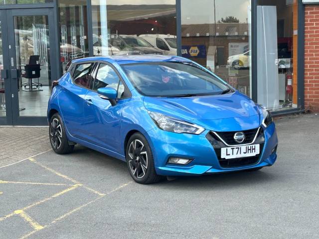 Nissan Micra 1.0 IG-T 92 Acenta 5dr CVT Hatchback Petrol Blue