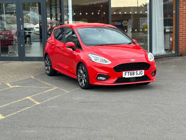 Ford Fiesta 1.0 EcoBoost 140 ST-Line 5dr Hatchback Petrol Red