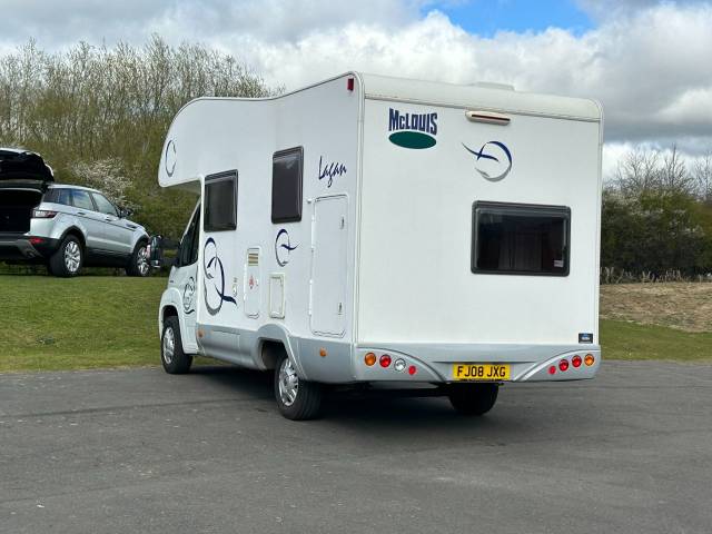 2008 Fiat Ducato Motorhome 2.3 McLouis Lagan Fiat Ducato 4 Berth Motorhome